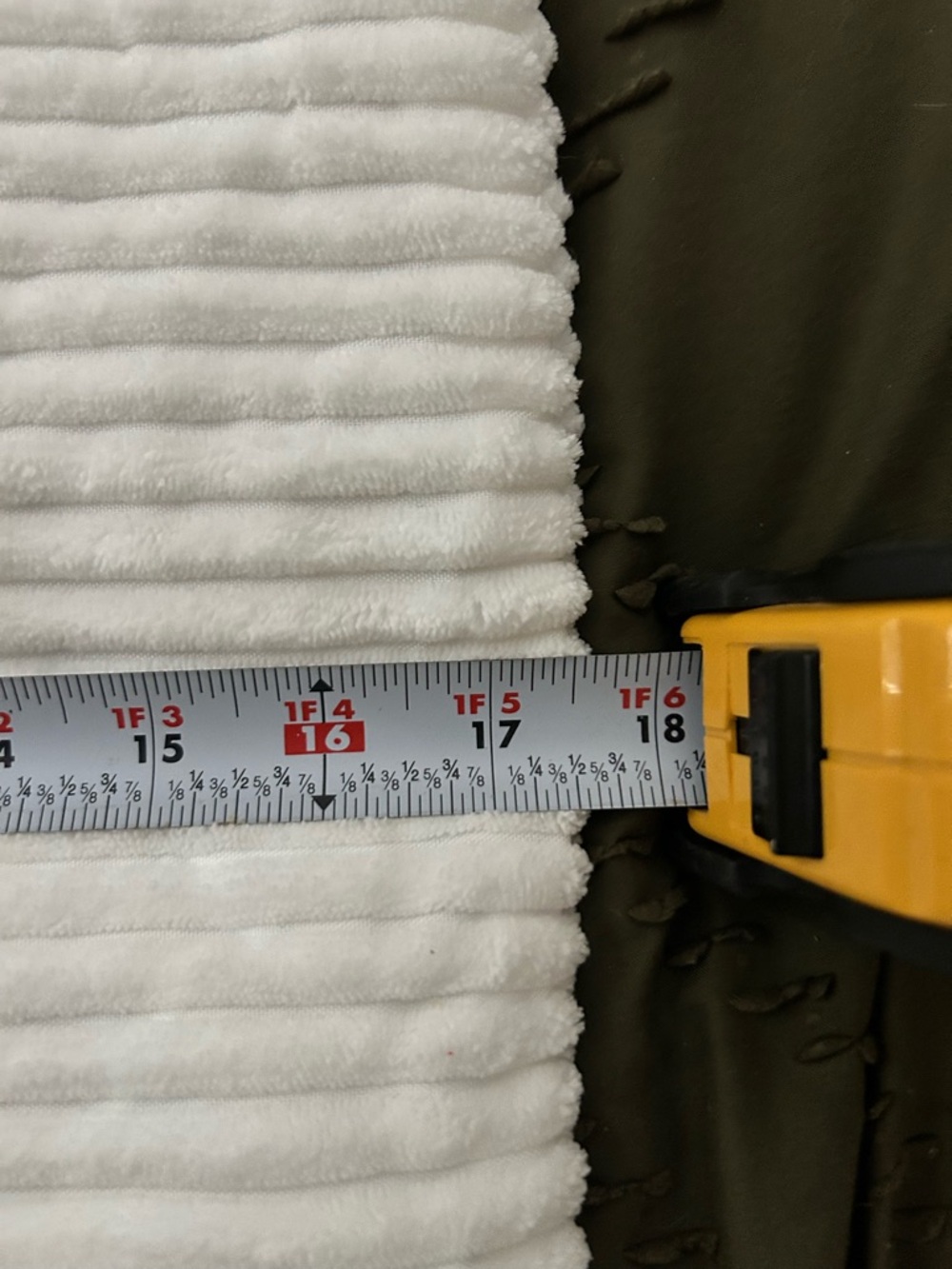 White Ribbed Pillow Cover Set - Picture 2 of 2